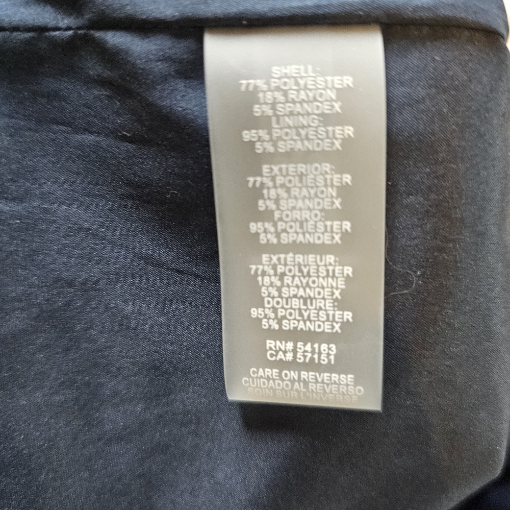 Tommy Hilfiger Size 2 Navy Blue Tube Skirt - Picture 8 of 8